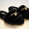 Michael Kors Fuzzy Fur Slippers