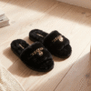 Michael Kors Fuzzy Fur Slippers