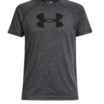 Gray Under Armour Activewear T-Shirt YL