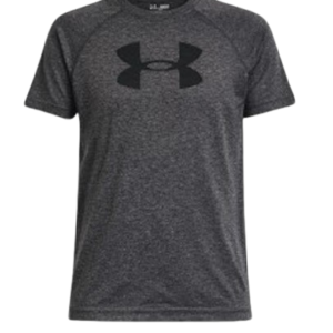 Gray Under Armour Activewear T-Shirt YL