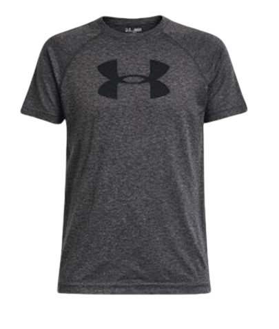 Gray Under Armour Activewear T-Shirt YL